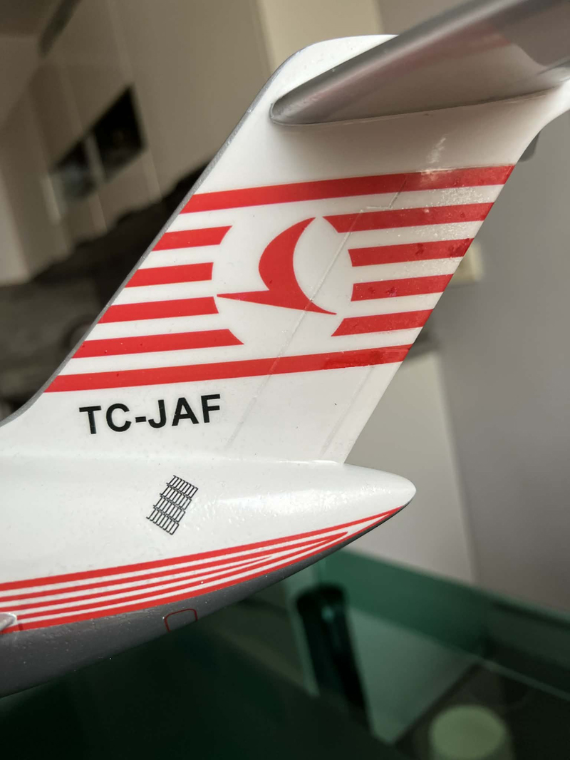 1/50 THY Turkish Airlines Douglas DC-9-32 model for sale
