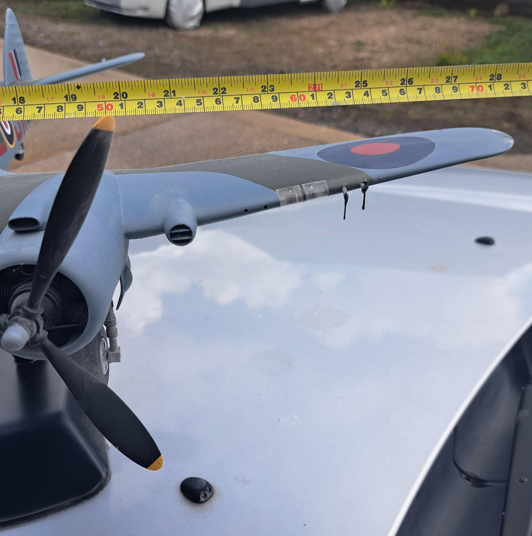 Westway Aircraft Models 1/25 Bristol Beaufighter model for sale