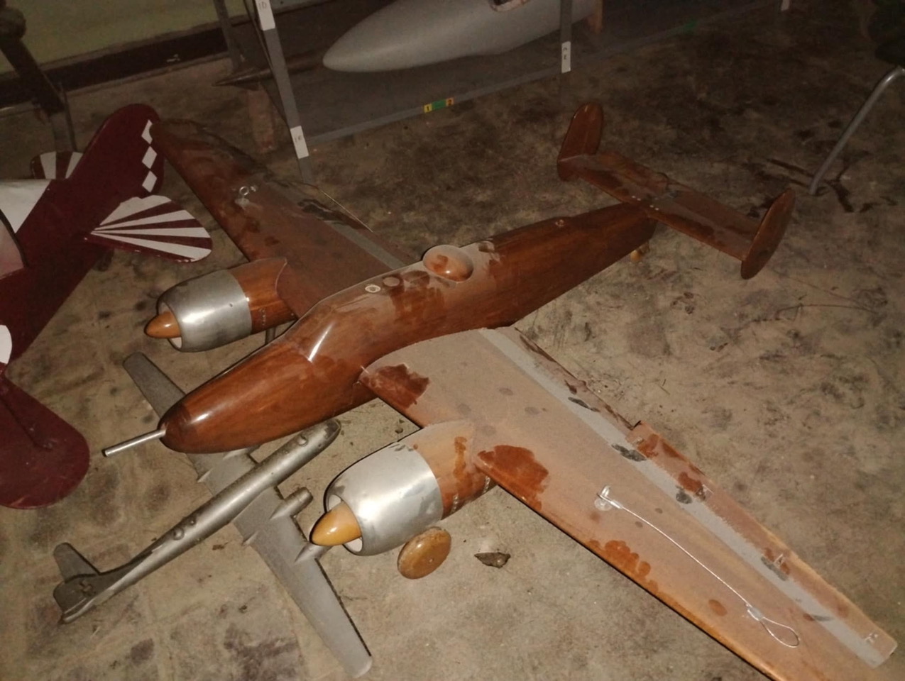 Beechcraft XA-38 Grizzly Wind Tunnel model for sale