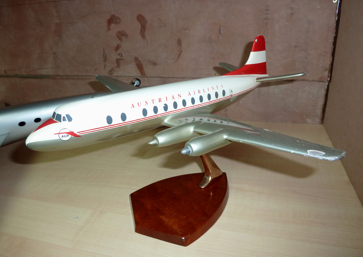 Westway 1/72 Austrian Airlines Vickers Viscount model