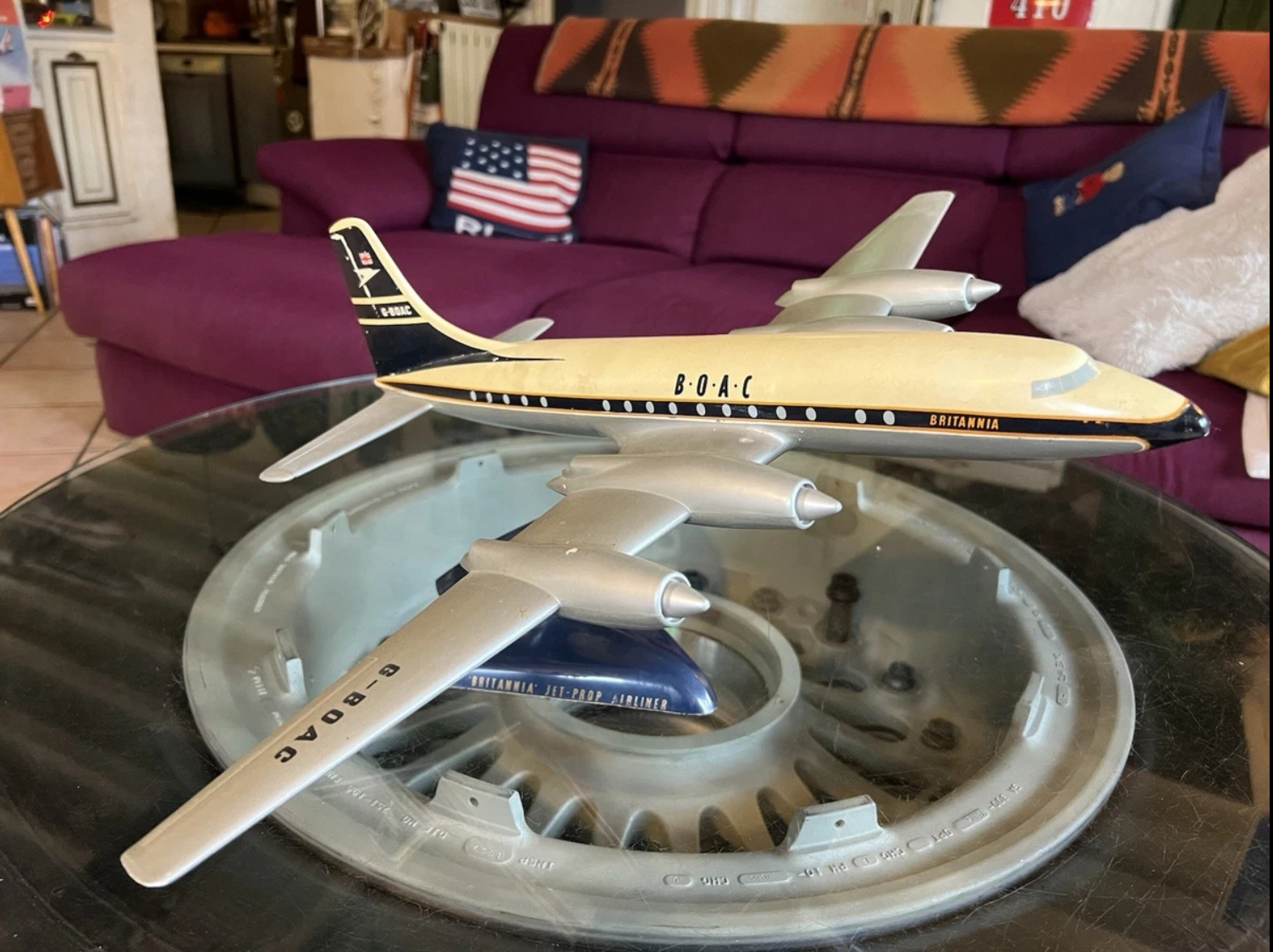 Westway 1/72 BOAC Bristol Britannia model for sale