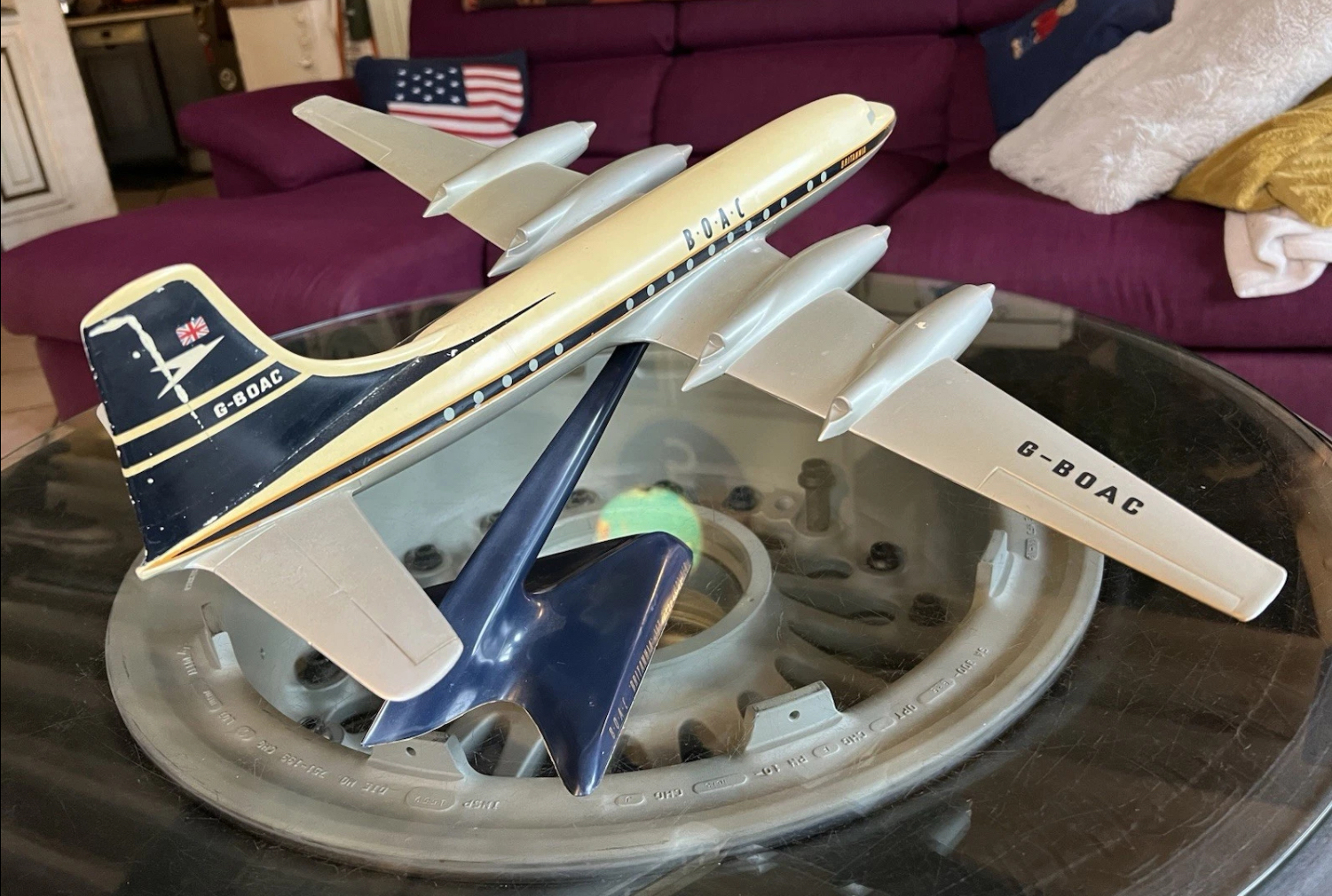 Westway 1/72 BOAC Bristol Britannia model for sale