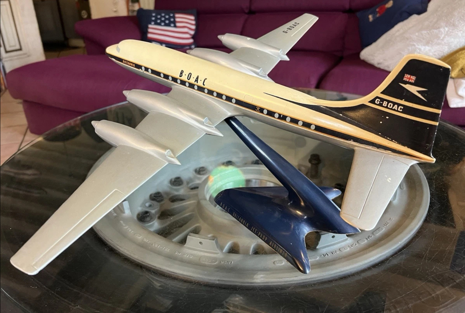 Westway 1/72 BOAC Bristol Britannia model for sale