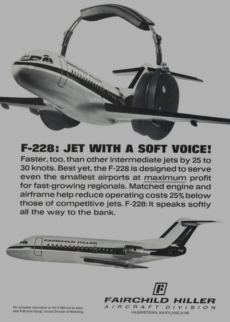 Unusual 1/72 F-28 model for sale