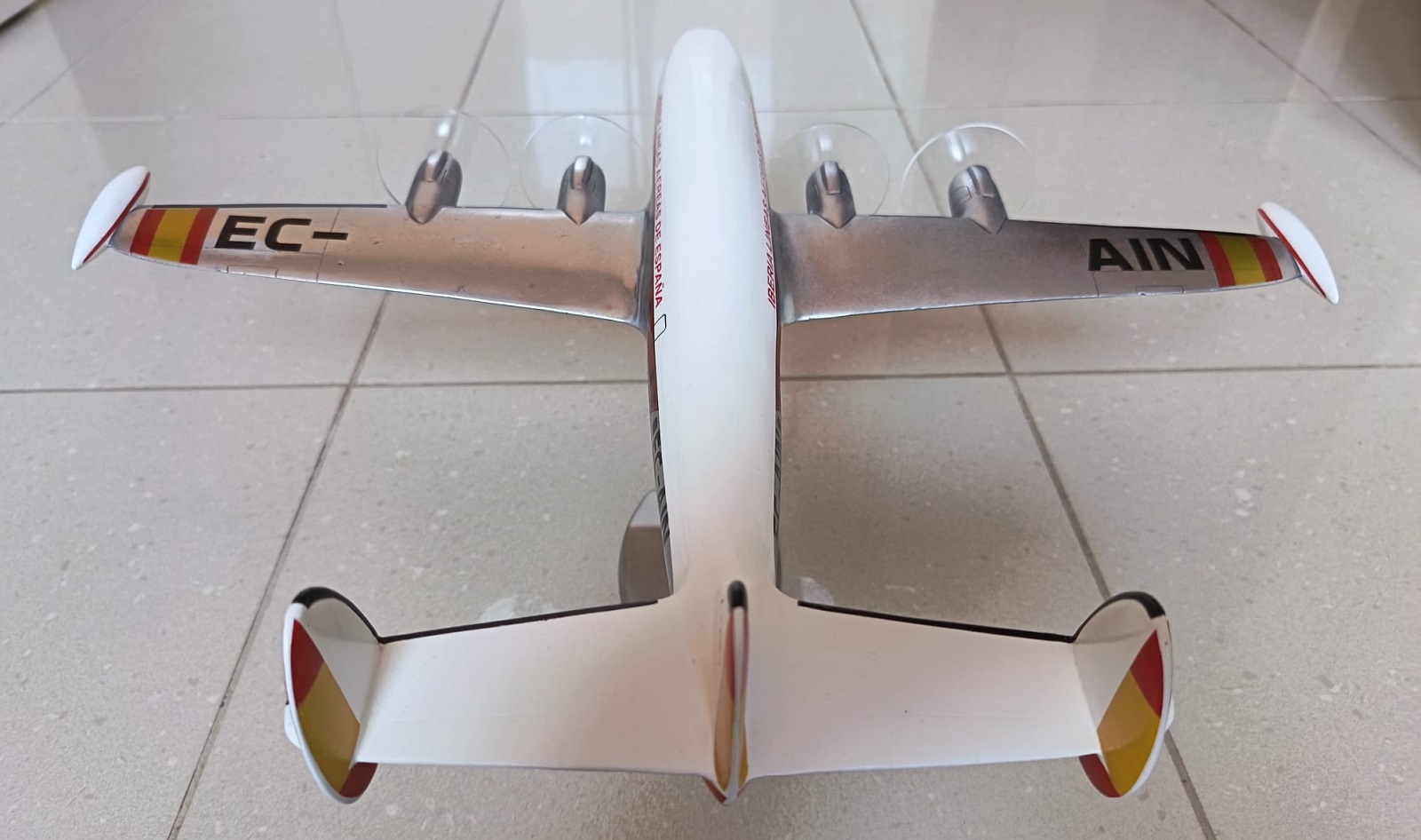 Mecater Spain 1/72 Iberia Lockheed Super Constellation model for sale
