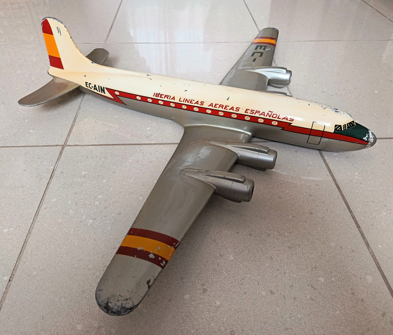 Raise Up 1/72 Iberia Douglas DC-4 model for sale