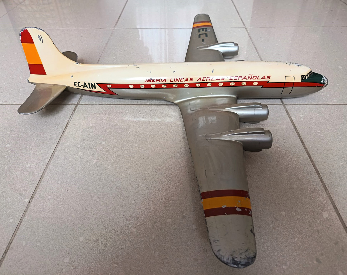 Raise Up 1/72 Iberia Douglas DC-4 model for sale