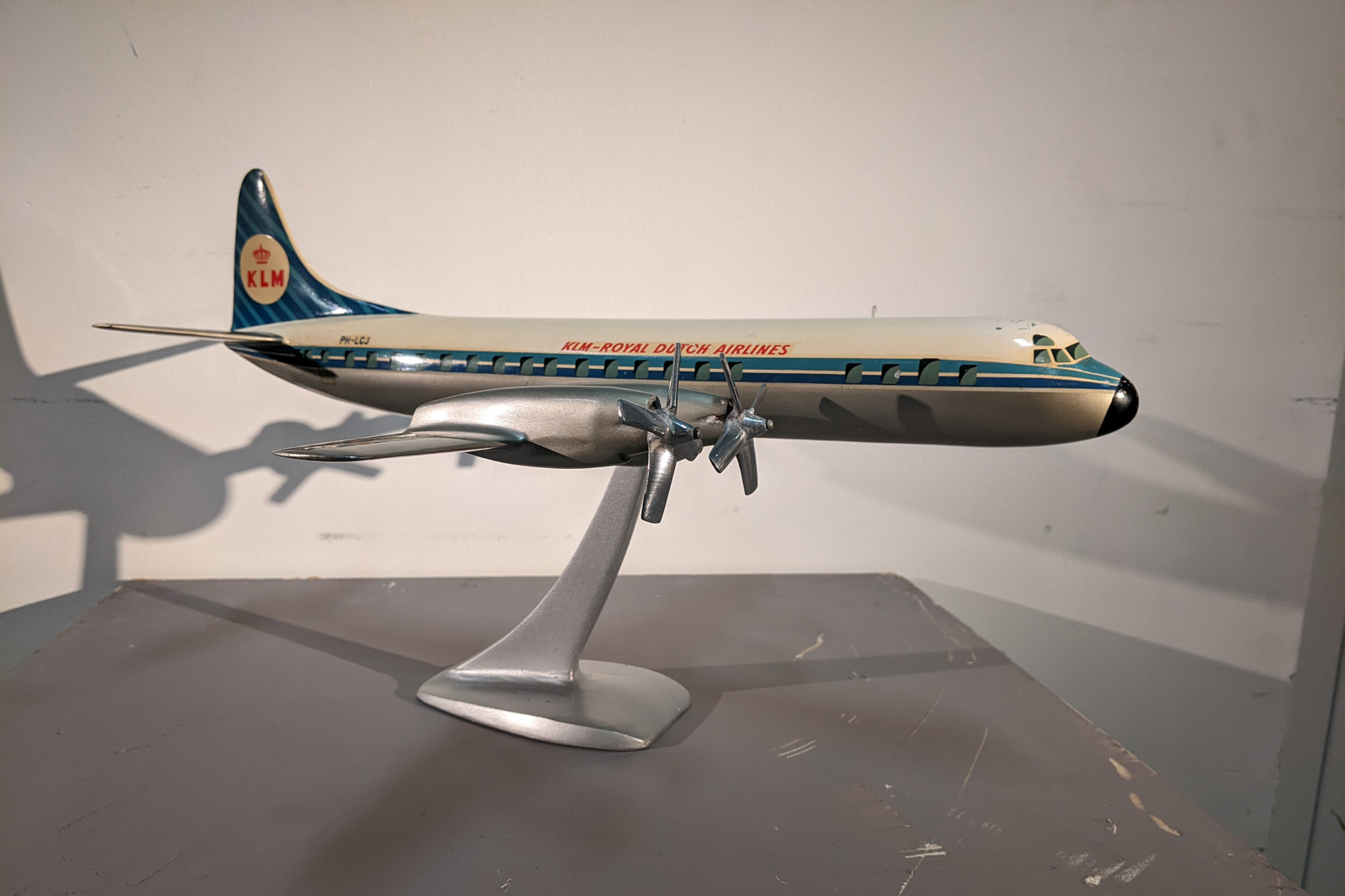 W.Osgaard 1/72 KLM Lockheed Electra model for sale