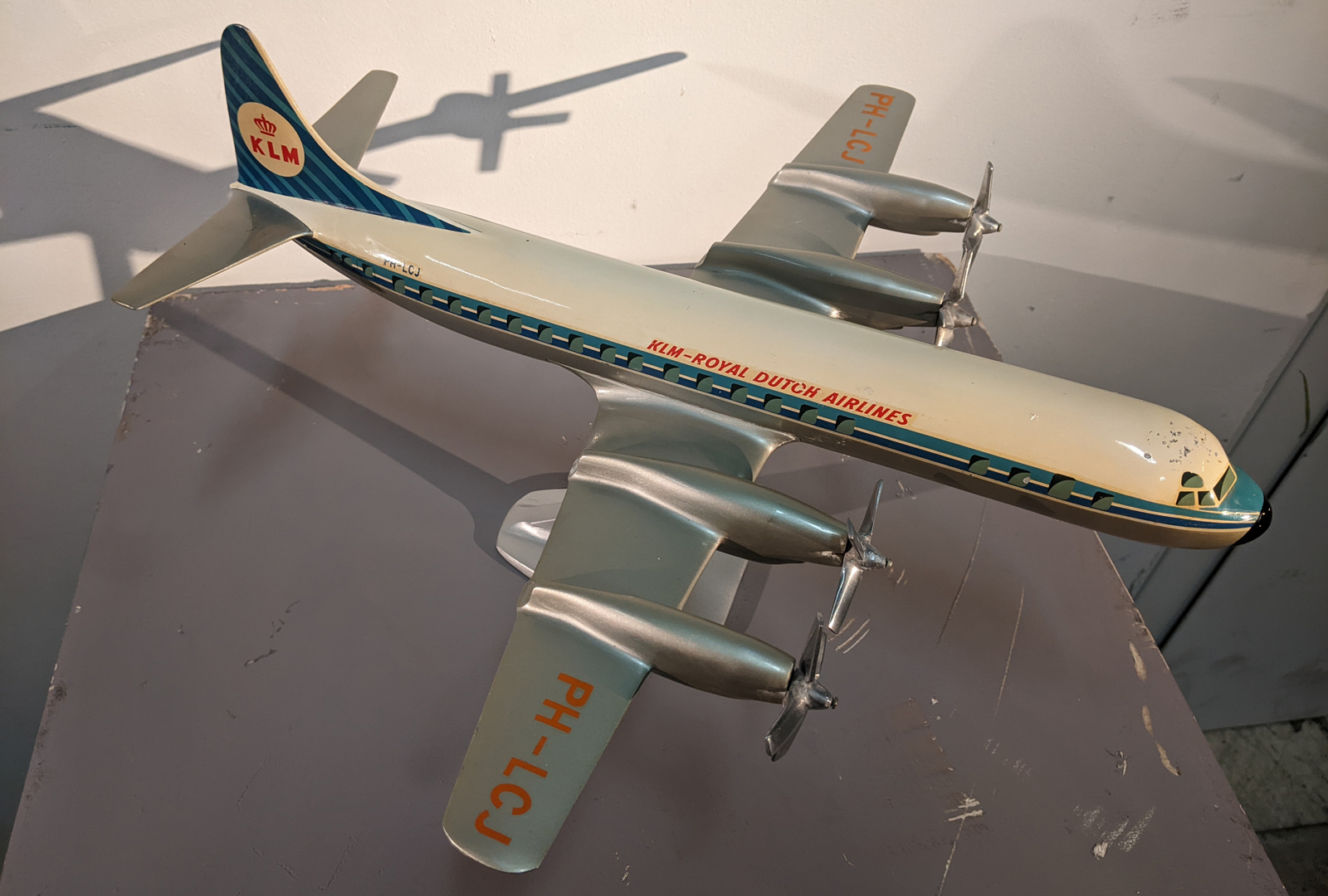 W.Osgaard 1/72 KLM Lockheed Electra model for sale