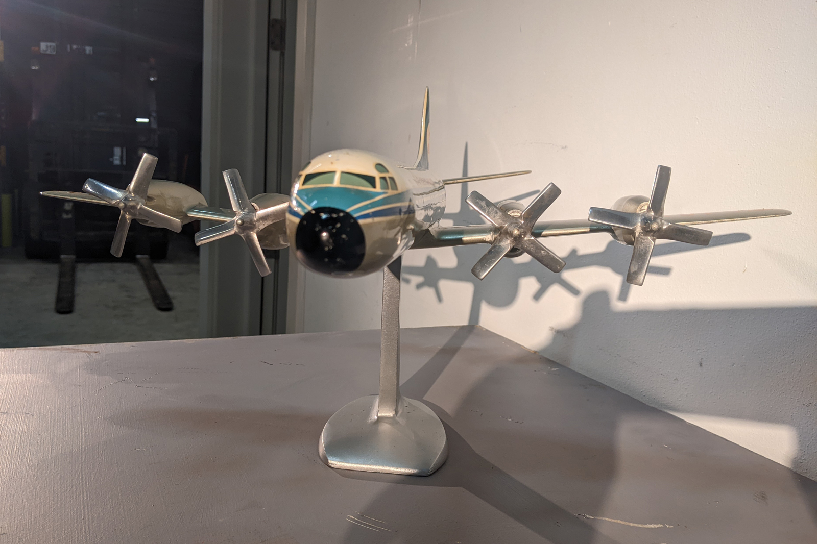 W.Osgaard 1/72 KLM Lockheed Electra model for sale