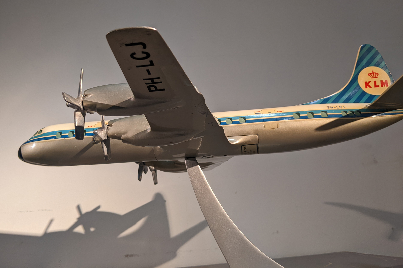 W.Osgaard 1/72 KLM Lockheed Electra model for sale