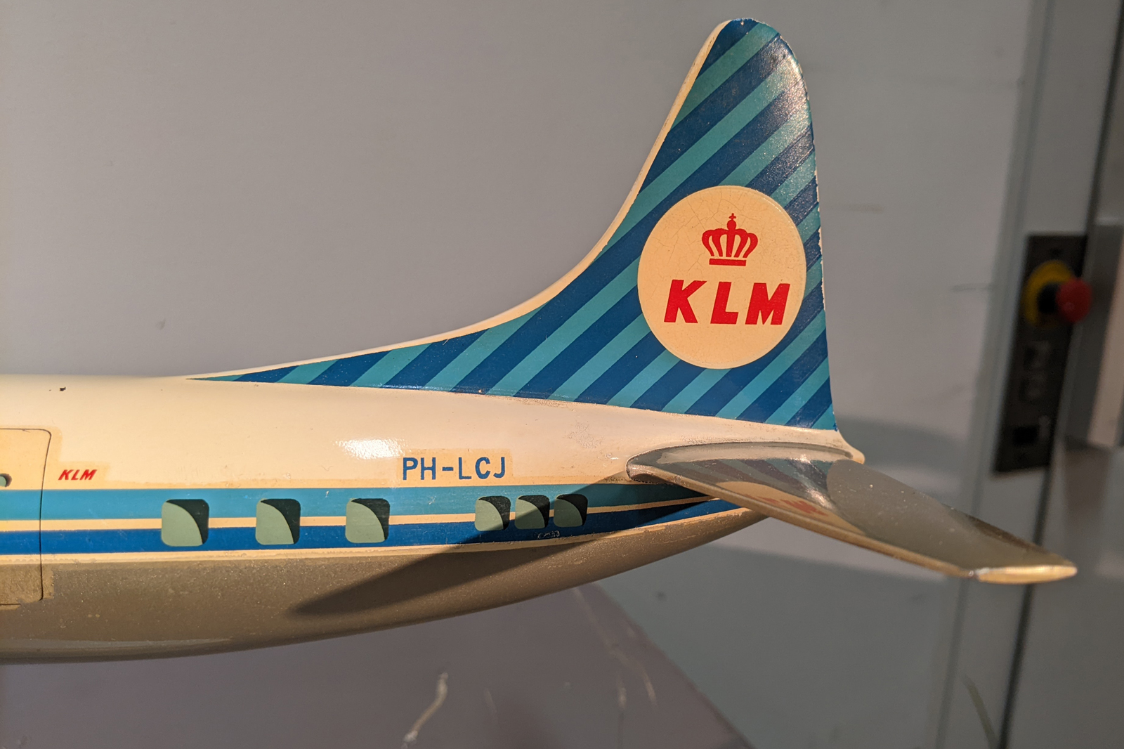 W.Osgaard 1/72 KLM Lockheed Electra model for sale