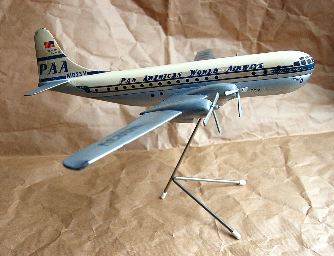 Pan American Boeing Stratocruiser model for sale