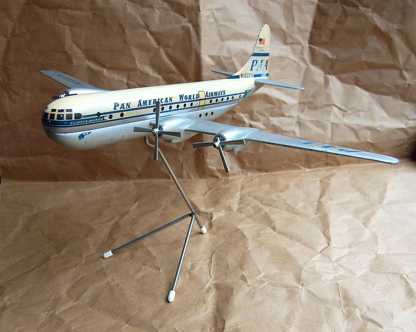 Pan American Boeing Stratocruiser model for sale