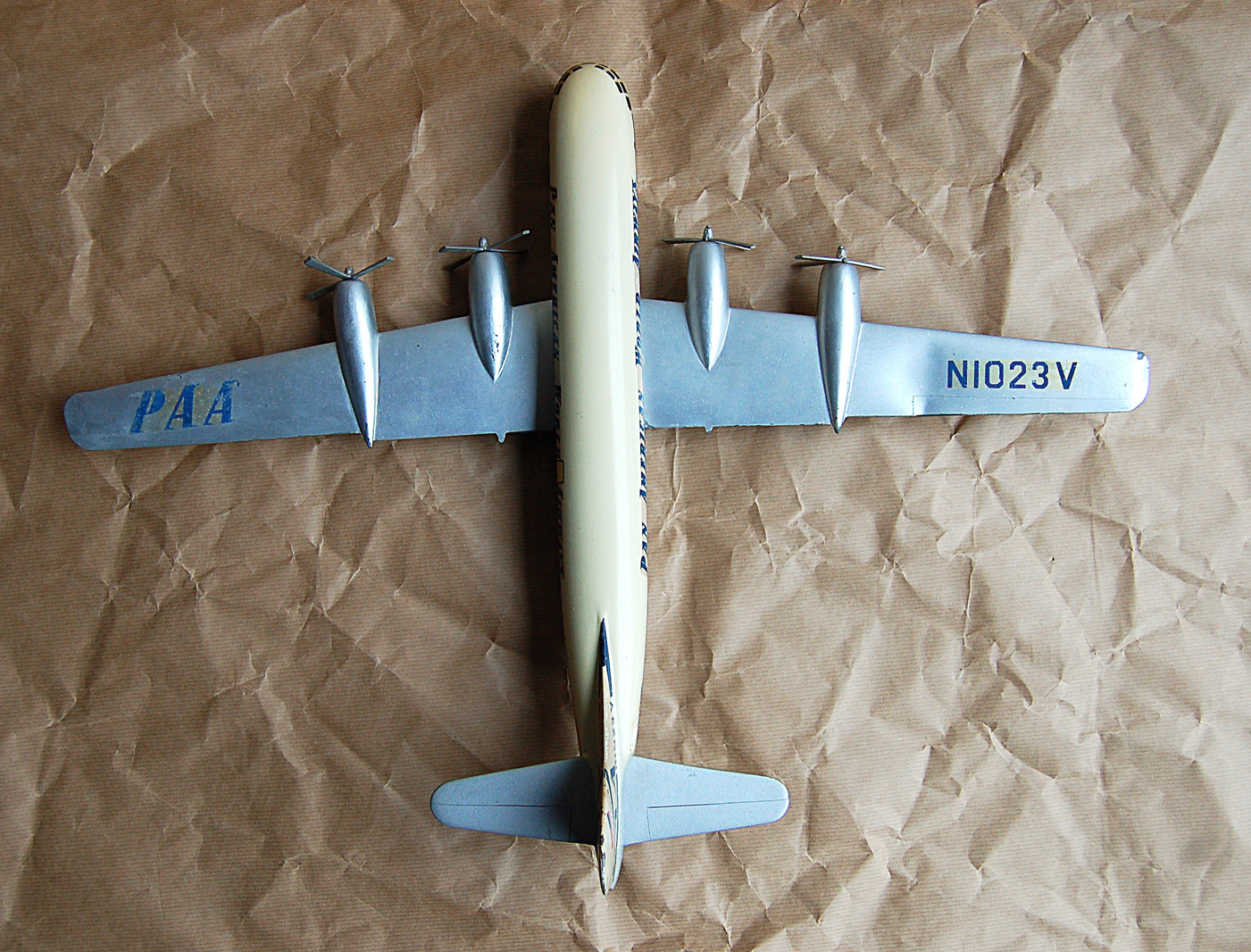 Pan American Boeing Stratocruiser model for sale