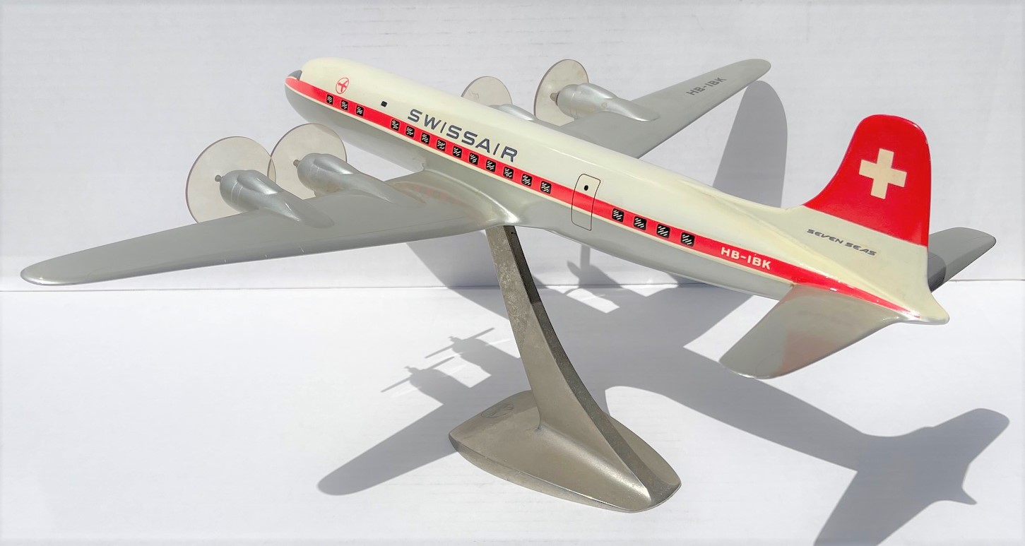 Raise Up 1/72 Swissair Douglas DC-7 model for sale