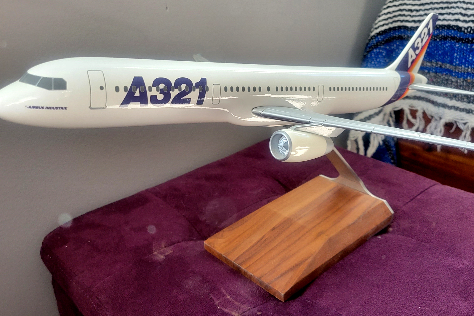Pacmin 1/100 Airbus A321 House Colours model for sale