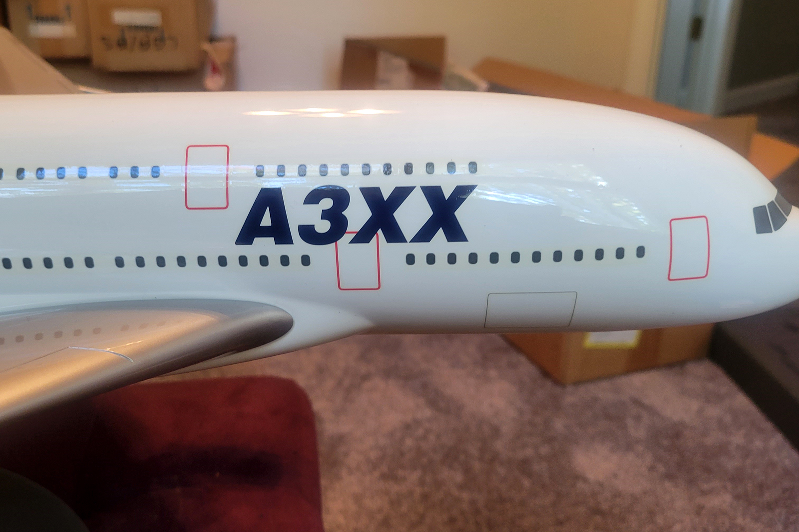 Pacmin 1/100 Airbus A3XX House Colours model for sale