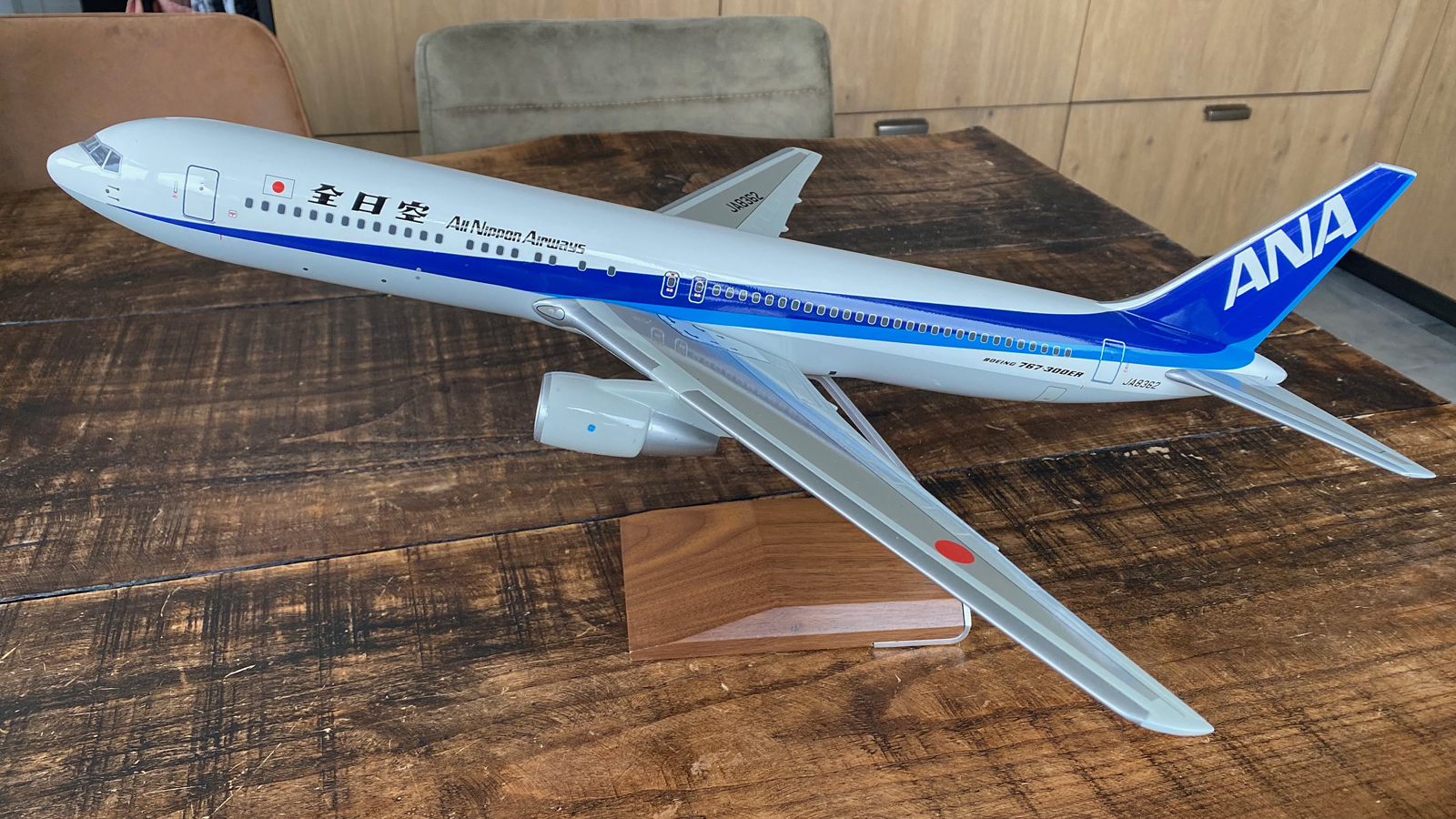 Pacmin 1/100 ANA Boeing 767-300 model for sale
