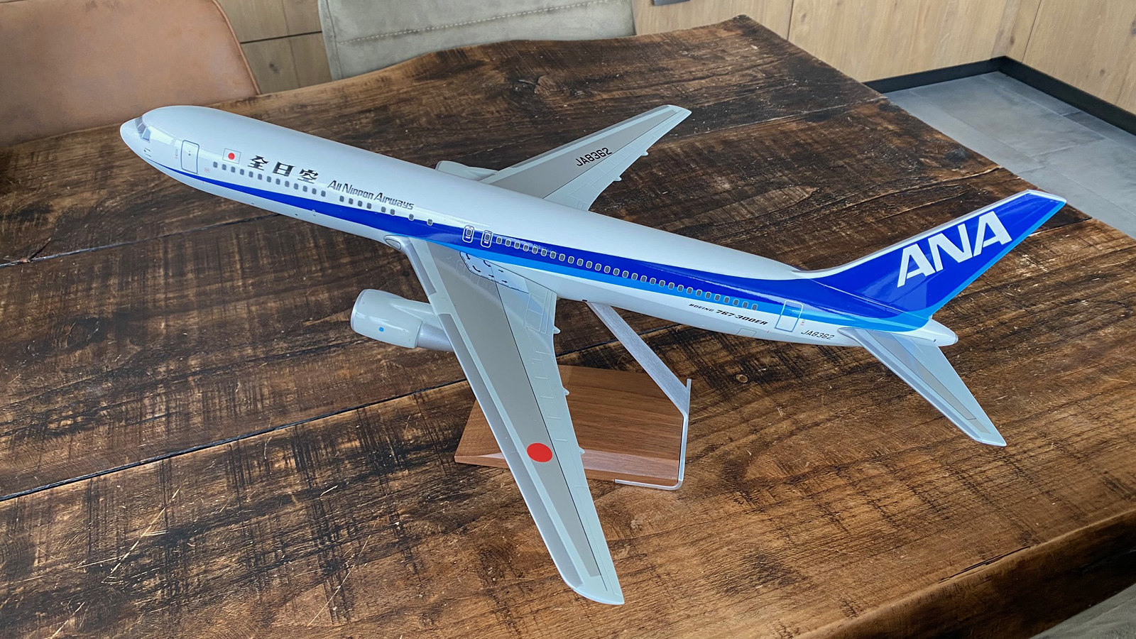 Pacmin 1/100 ANA Boeing 767-300 model for sale