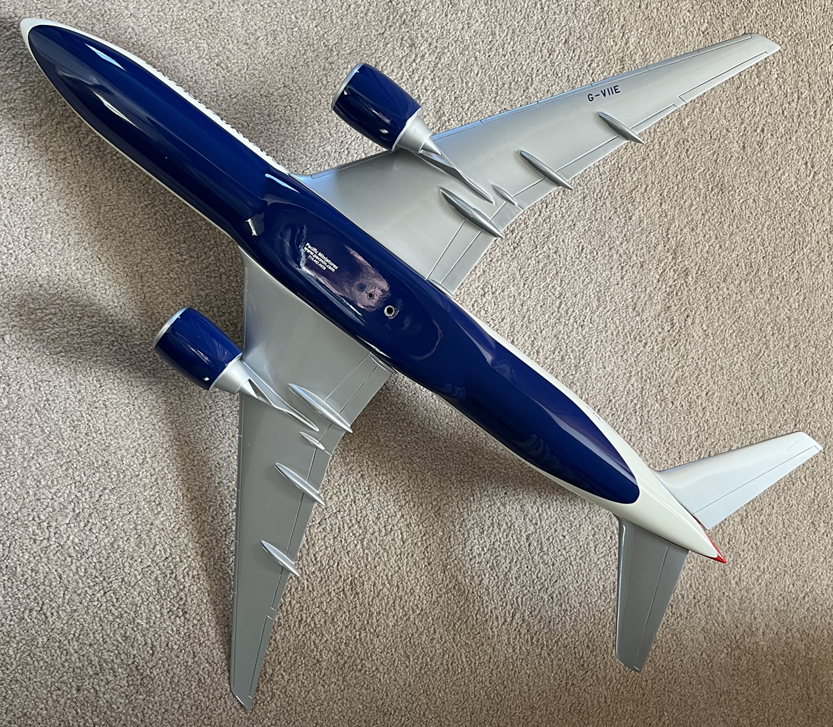 Pacmin 1/100 British Airways Boeing 777-200 model for sal