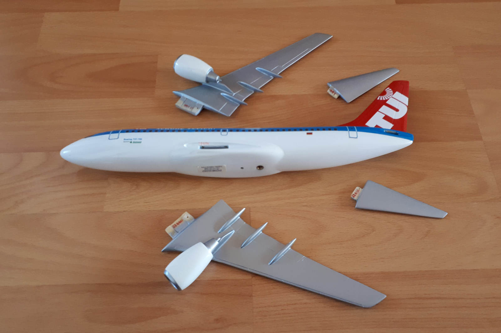 Pacmin 1/100 Germania / TUI Boeing 737-700 model for sale