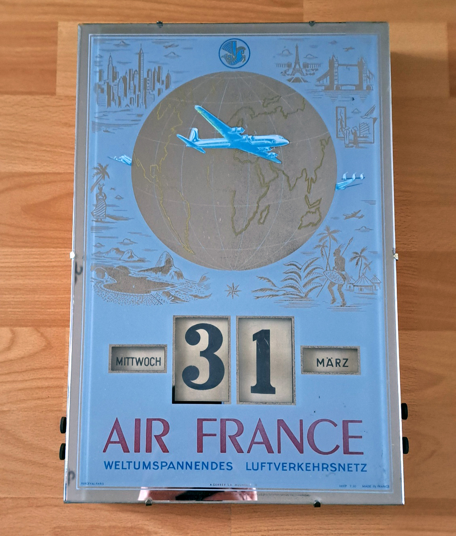 Calendar Air France 1950 DC-4 for sale