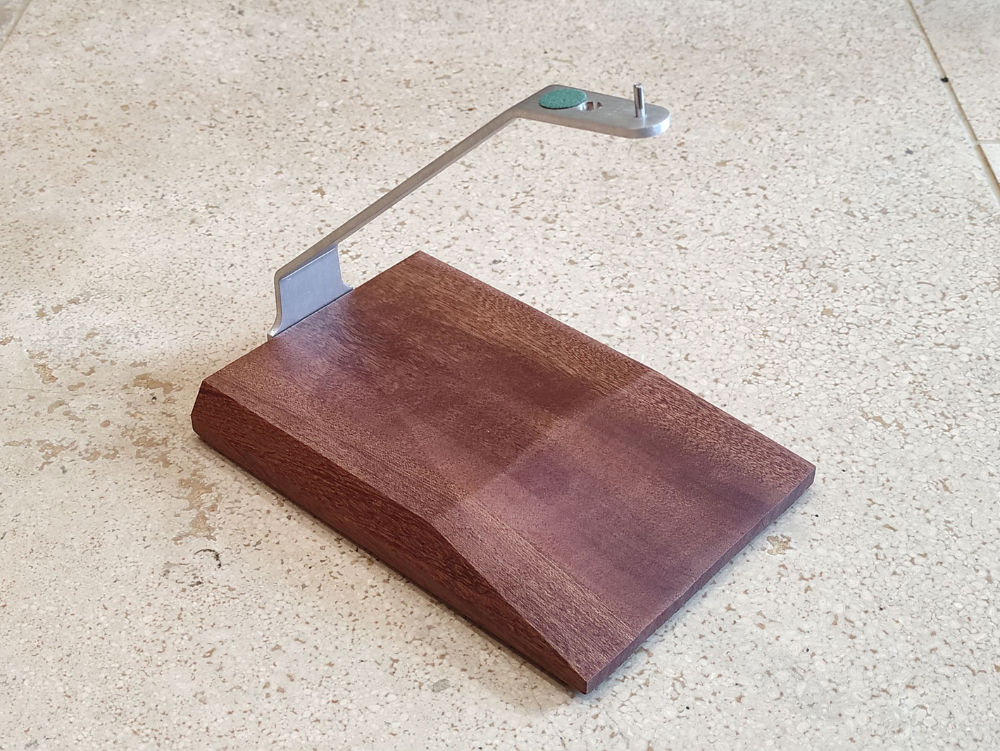 Hardwood and Aluminium Alloy Model Display Stand for sale