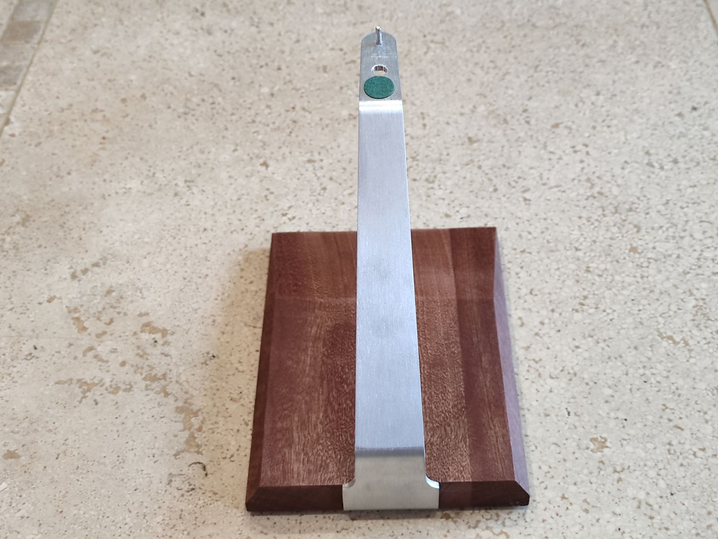 Hardwood and Aluminium Alloy Model Display Stand for sale