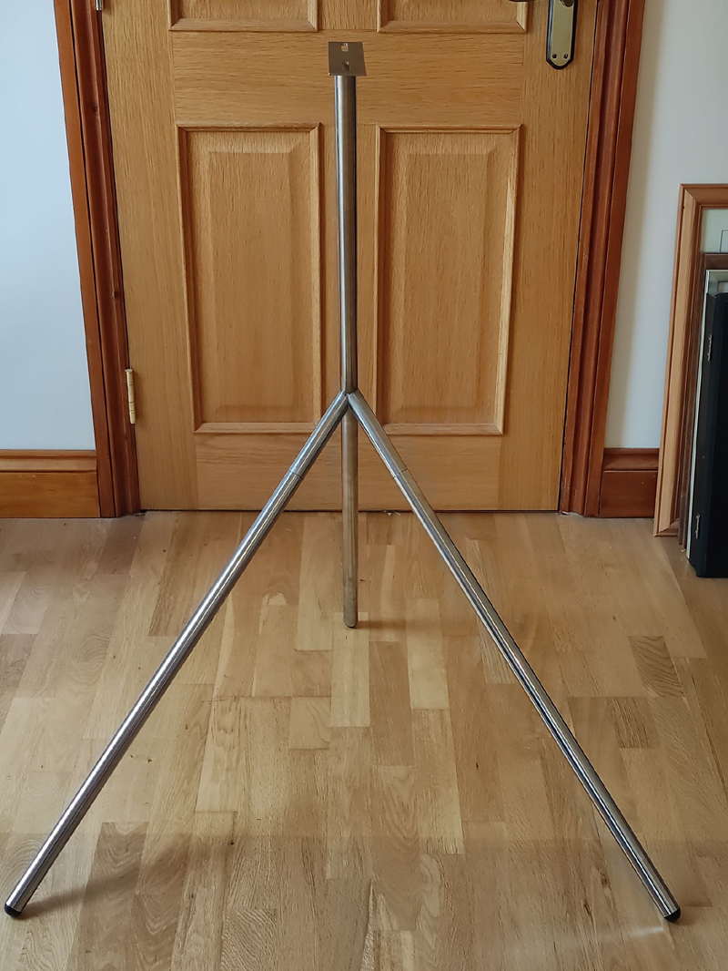 Stainless Steel Tripod floor Stand for Aircraft Model for sale