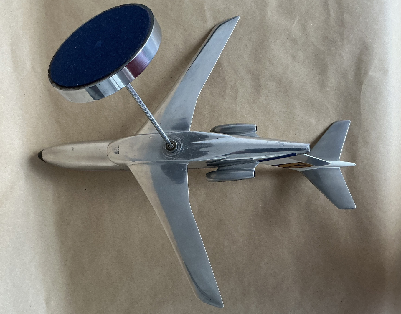 Mecater 1/100 Lufthansa Boeing 727-100 model for sale