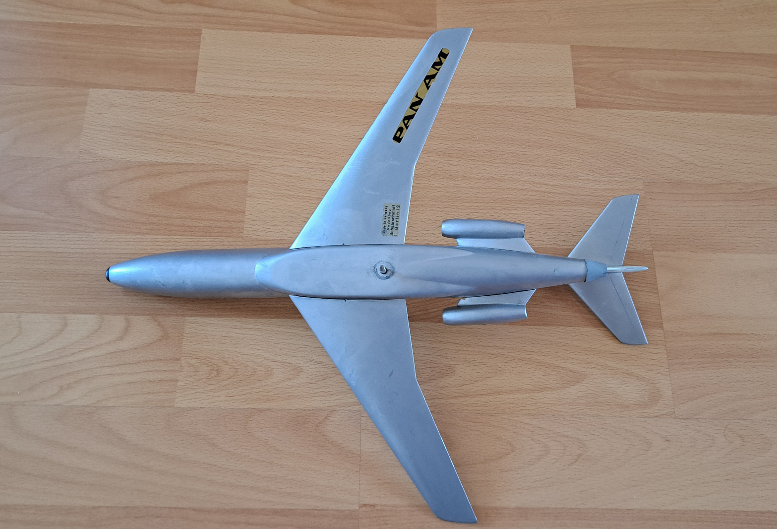 Schaarschmidt 1/100 Pan American Boeing 727 model for sale