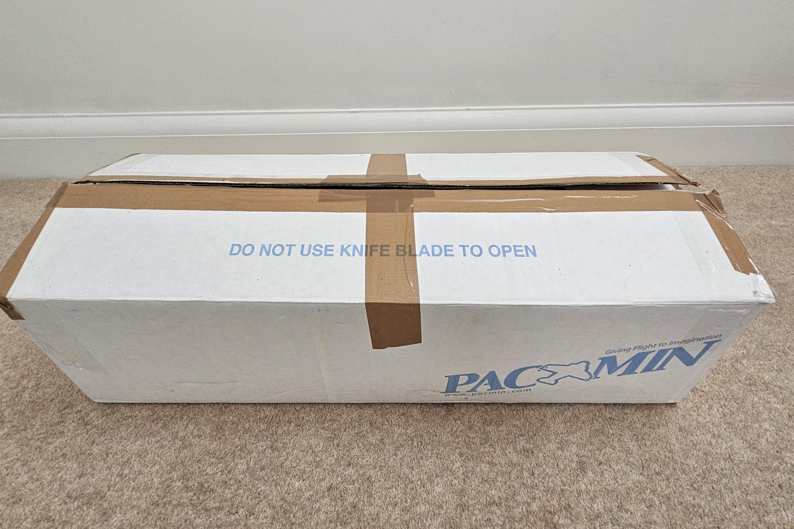 Detailed custom 1/100 American Airlines DC-10 model using a pacmin blank. Model for sale.