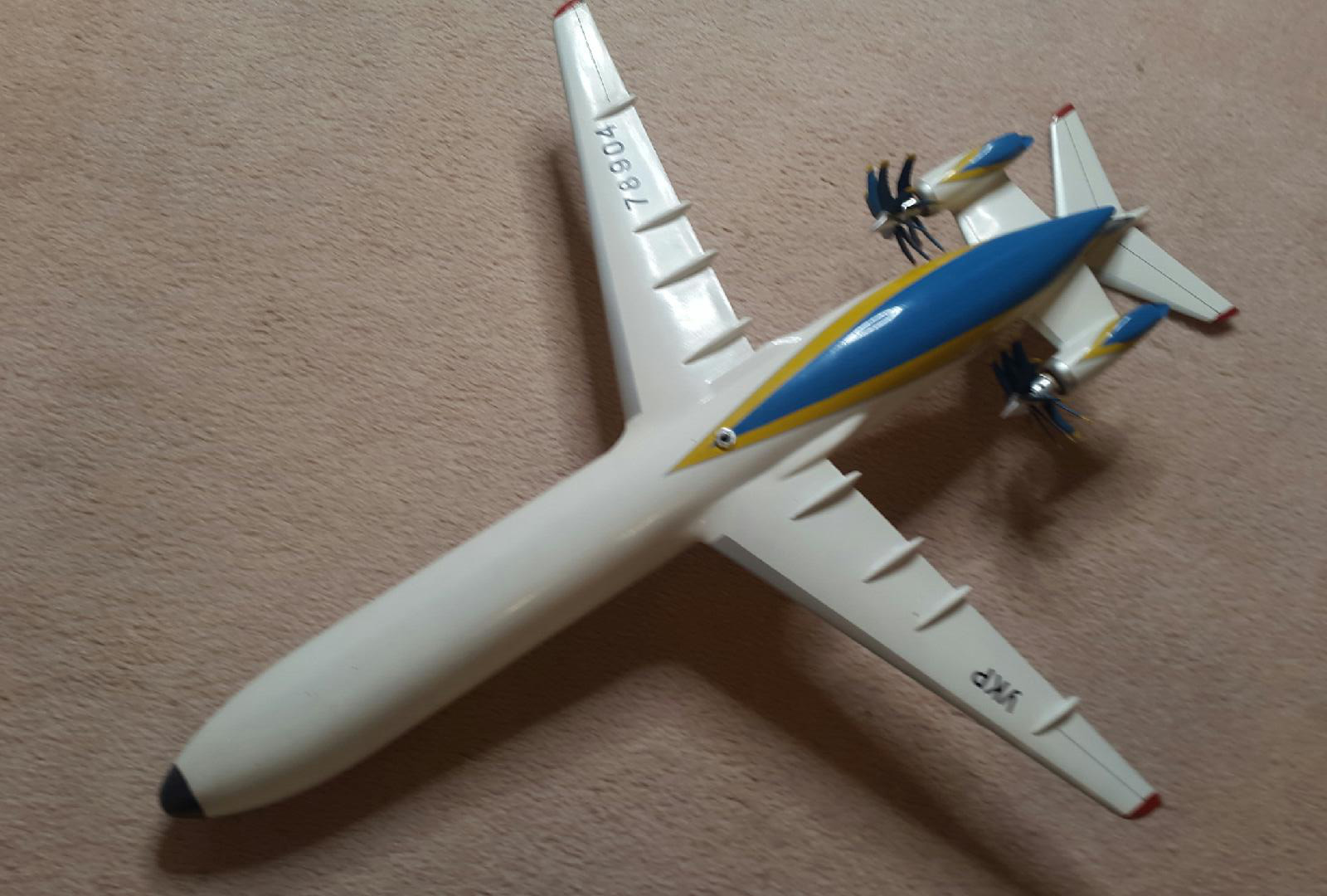 1/100 Antonov AN-180 Prop-fan concept proposal model