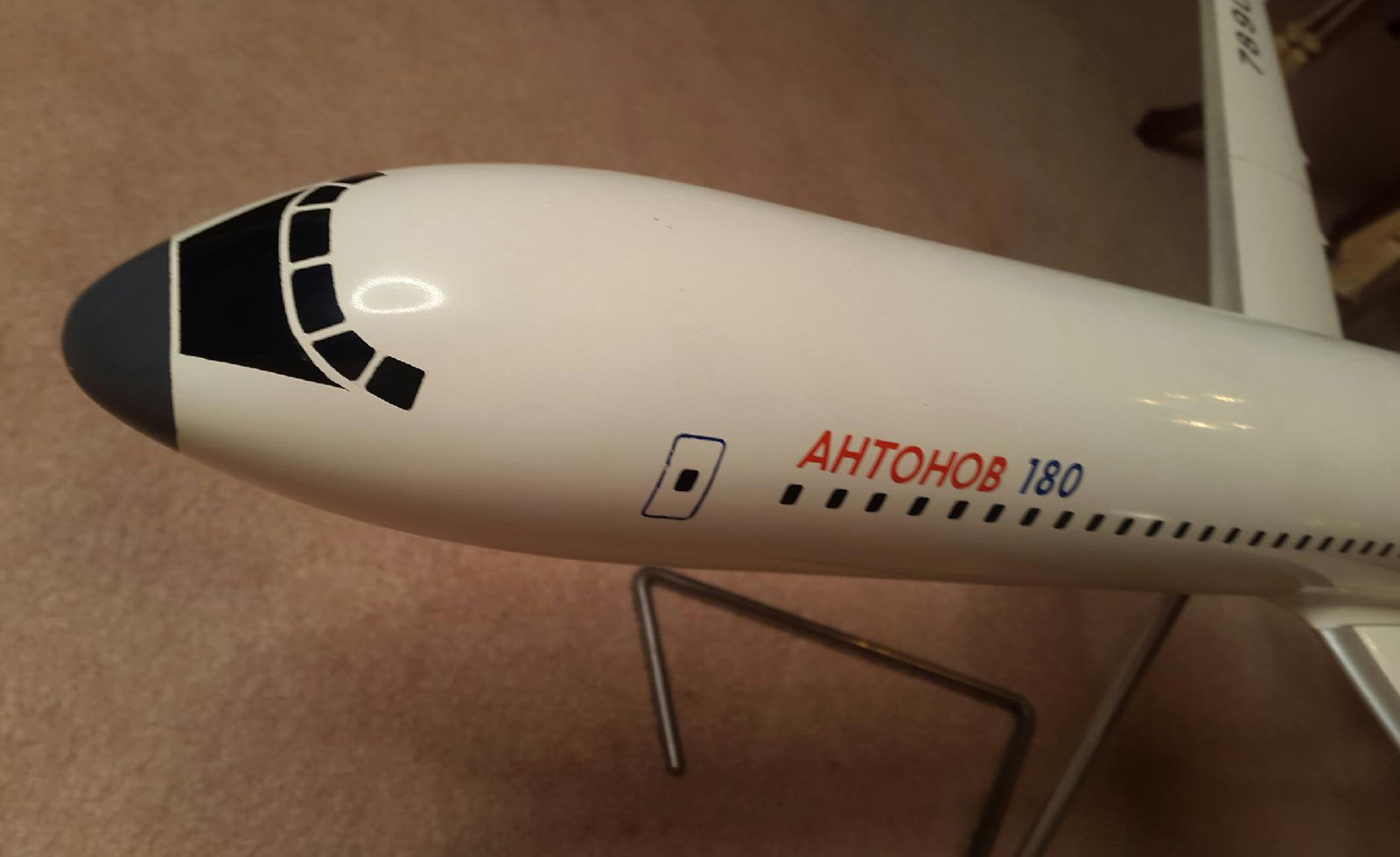 1/100 Antonov AN-180 Prop-fan concept proposal model