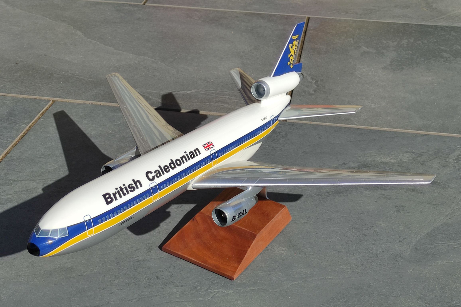 West Coast Aviation Models 1/100 British Caledonian DC-10 model for sale
