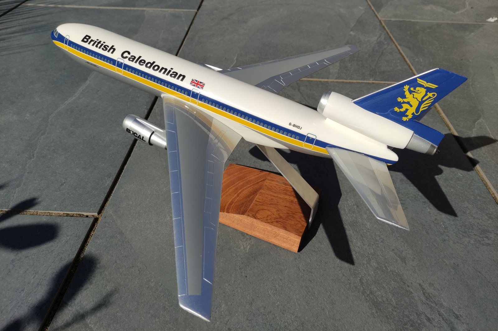 West Coast Aviation Models 1/100 British Caledonian DC-10 model for sale