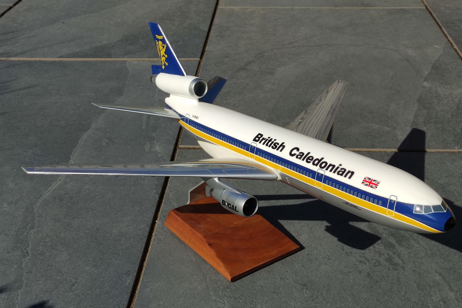 West Coast Aviation Models 1/100 British Caledonian DC-10 model for sale
