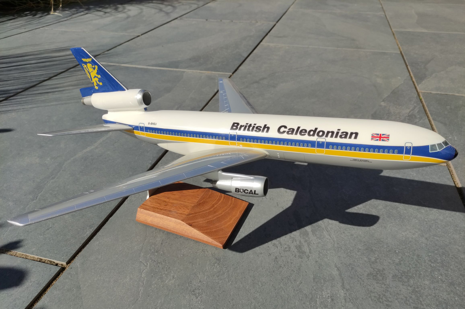 West Coast Aviation Models 1/100 British Caledonian DC-10 model for sale
