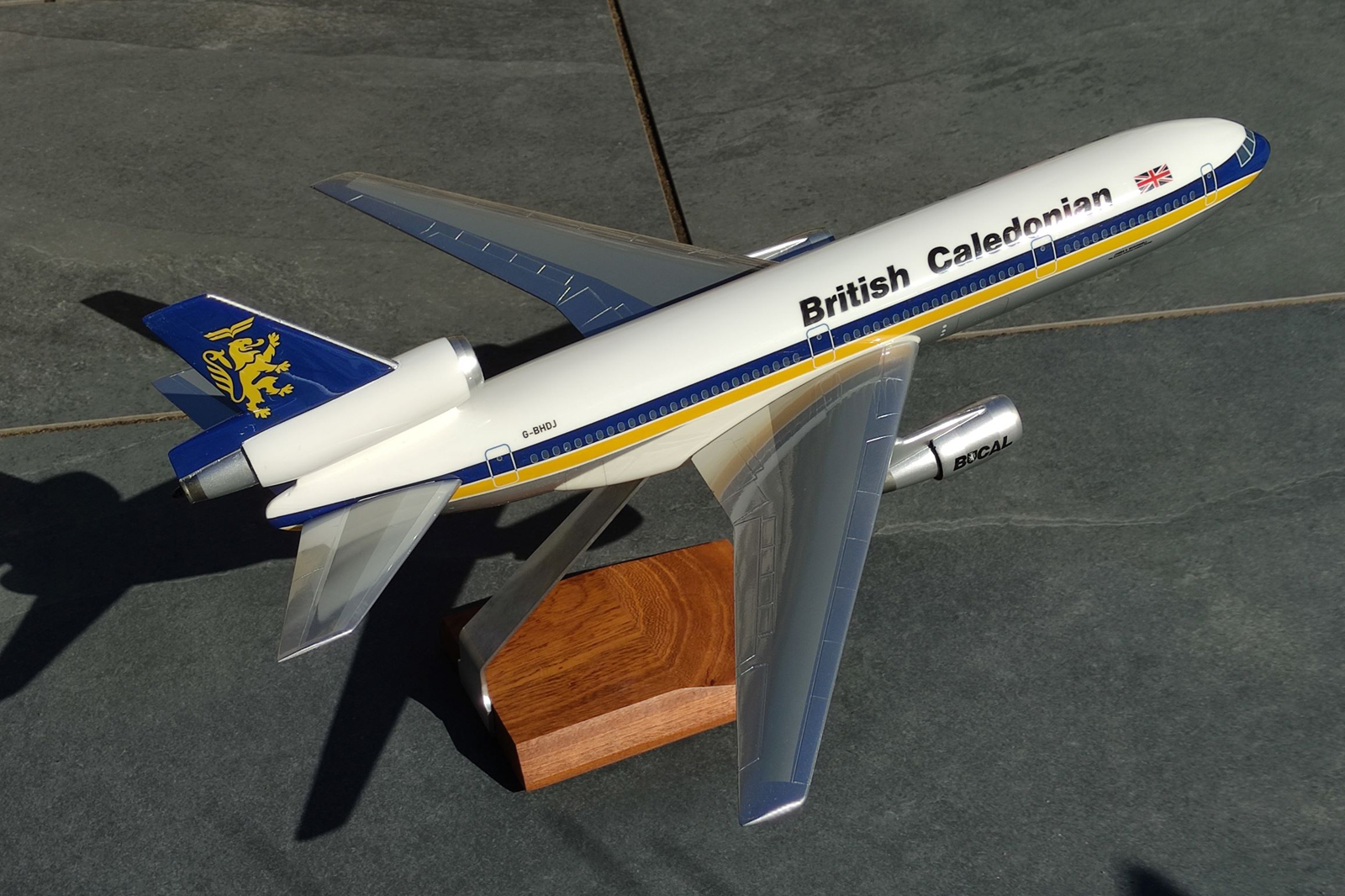 West Coast Aviation Models 1/100 British Caledonian DC-10 model for sale
