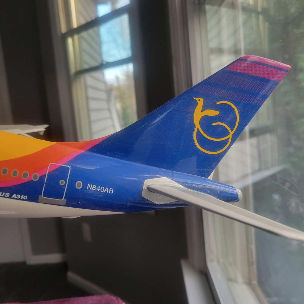 Graphideco 1/100 Air Jamaica Airbus A310 model for sale
