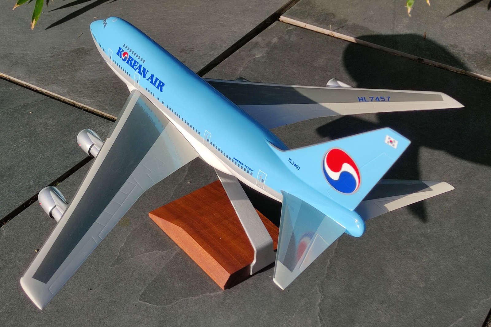 West Coast Aviation Models 1/100 Korean Boeing 747SP model for sale