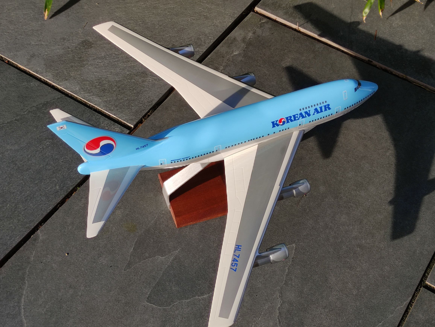 West Coast Aviation Models 1/100 Korean Boeing 747SP model for sale