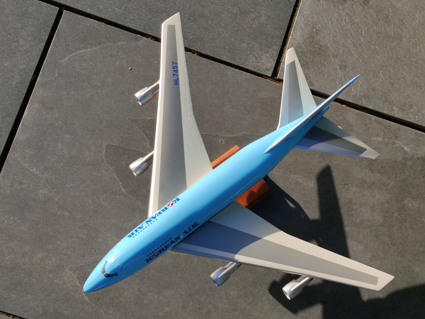 West Coast Aviation Models 1/100 Korean Boeing 747SP model for sale