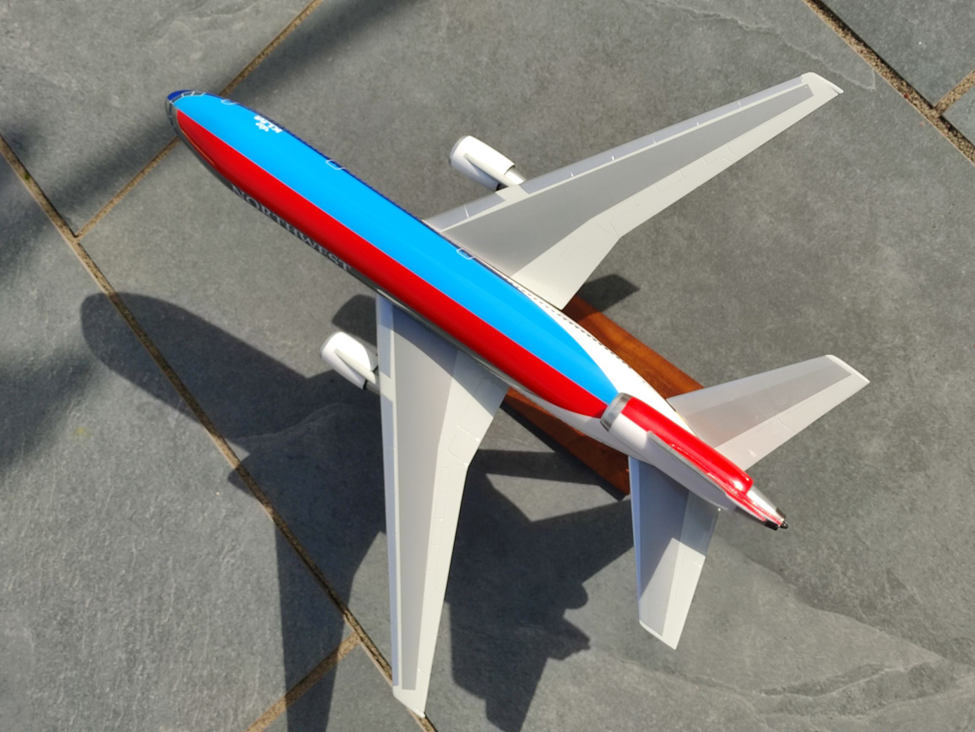 West Coast Aviation Models 1/100 Northwest KLM DC-10 model for sale