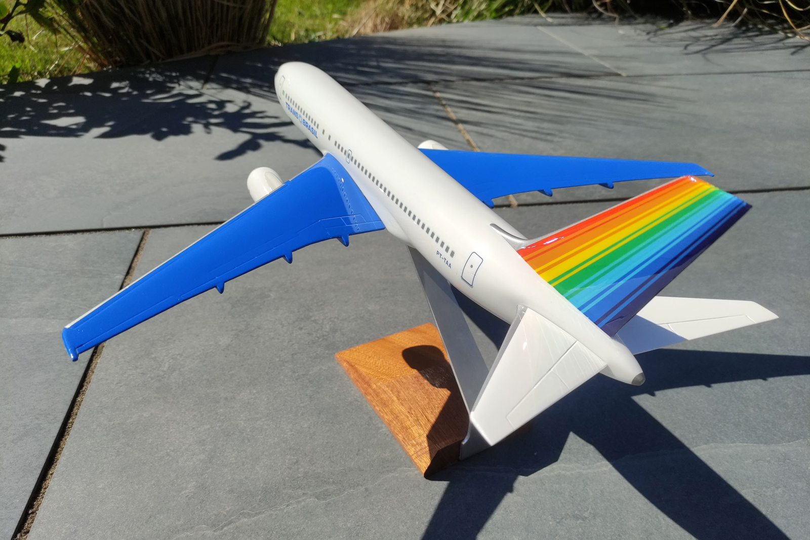 West Coast Aviation Models 1/100 Trans Brazil Boeing 767-200 model for sale