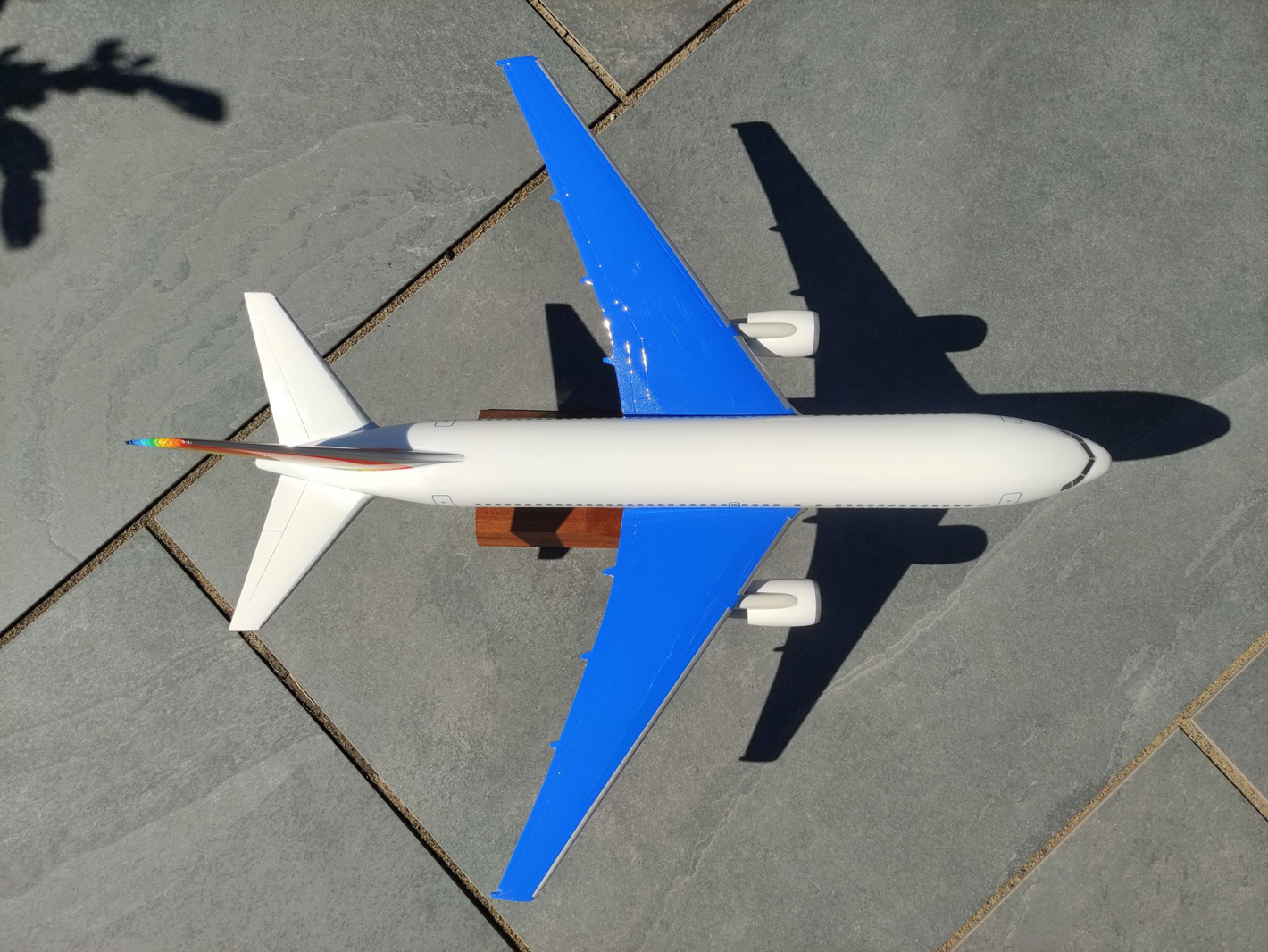 West Coast Aviation Models 1/100 Trans Brazil Boeing 767-200 model for sale