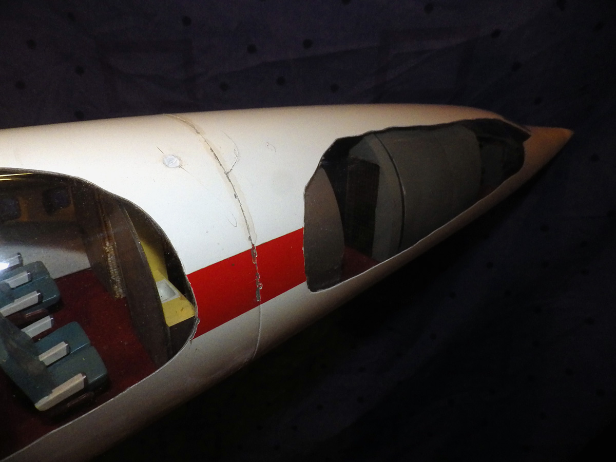 Walkers Westway 1/24 Concorde cutaway model